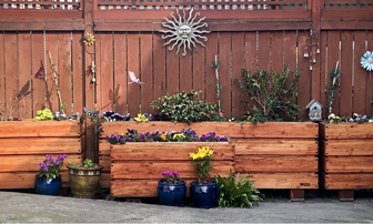 fixed bed planter